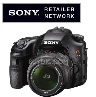 Sony Alpha SLT-A57K 16.1 MP Digital SLR Kit w/ 18-55mm Lens 