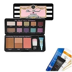 Too Faced Loves Sephora 15 Years Of Beauty Palette + Free Gift