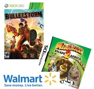 Walmart: 2 Video Games for $15 (DS, Wii, Xbox 360 & PS3)