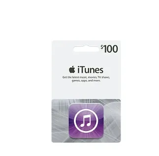 $100 Apple iTunes Gift Card