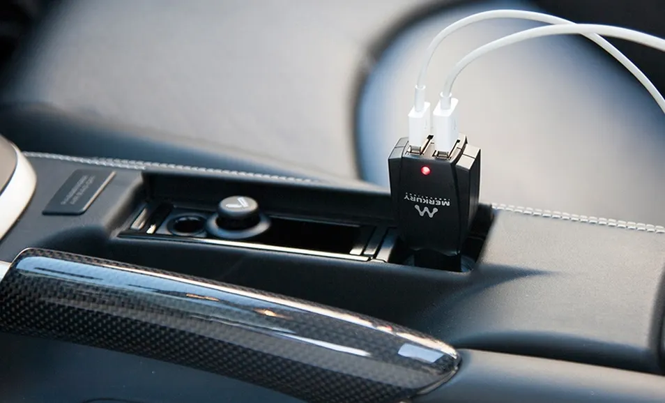 Groupon: Merkury 2.1-Amp Dual-USB Car Charger