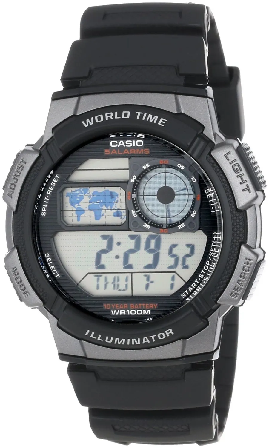 Casio Men's AE1000W-1BVCF Digital Sport Watch