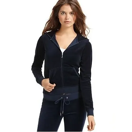 Bloomingdales: Juicy Couture Velour Hoodie in Regal
