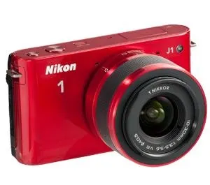 Nikon 1 J1 Digital Camera Body with 10-30mm VR Lens, Refurbished
