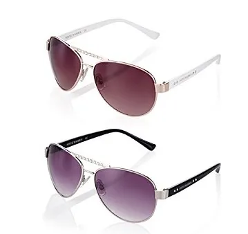 Steve Madden Rhinestone Aviator Sunglasses