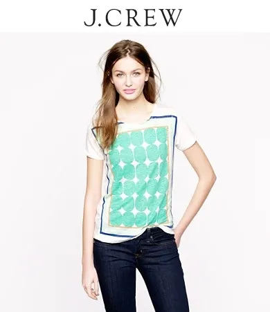 J.CREW: 20% OFF All Tees and Shorts