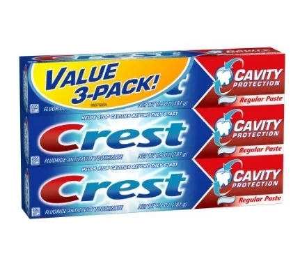 Crest Cavity Protection Toothpaste - Triple Pack 6.4 Oz