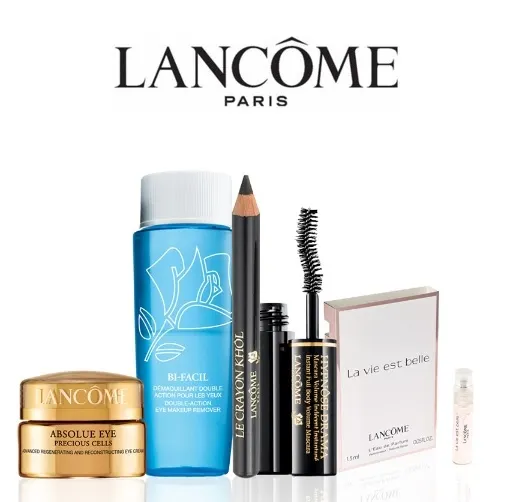 Lancome: Free 4 Piece Samples plus Free Shipping with Any $49 Purchase + More