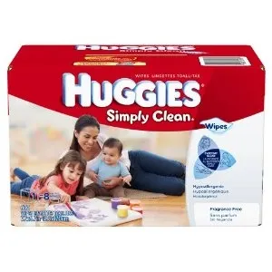 Huggies Fragrance Free Baby Wipes Refill, 600 Count