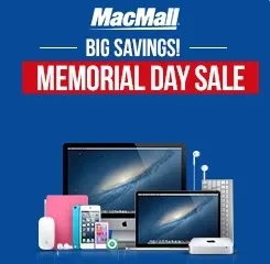 MacMall Memorial Day Sale: Macs and More Up to $1099 OFF