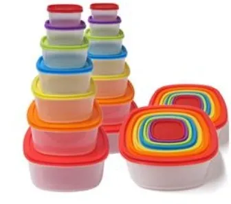 Imperial 14-Piece Always Fresh Stackable Containers Set 