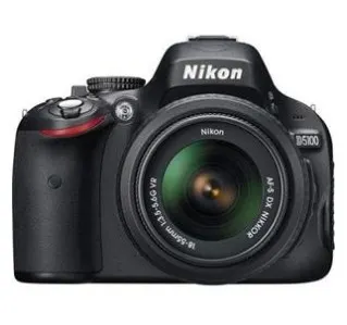 Nikon D5100 DX-Format Digital SLR Camera Kit with 18-55mm f/3.5-5.6G AF-S DX (VR) Lens - Refurbished
