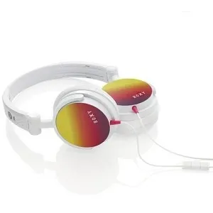 New JBL Roxy On-Ear Headphones with Mic (Sunrise White)