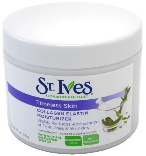 St. Ives Facial Moisturizer, Timeless Skin Collagen Elastin