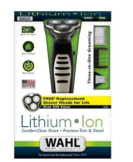 Wahl Lithium Ion Three-in-One Grooming System