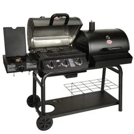 Char-Griller Duo 3-Burner Gas Grill and Charcoal Grill