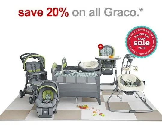 Target: 20% OFF Select Graco Products