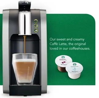 Starbucks: $50 OFF Verismo 580 Machines & $100 OFF Verismo 585 Machines + Free shipping and a box of coffee pods