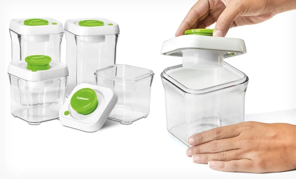 Cuisinart Fresh Edge Vacuum-Seal Food Storage Sets