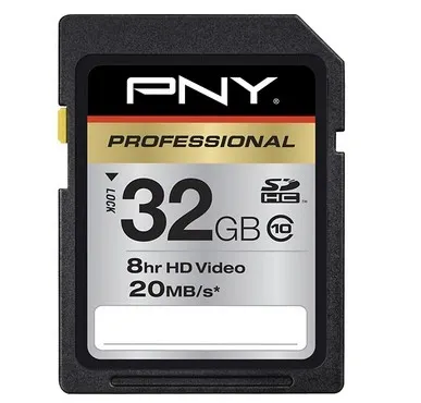 PNY 32GB SDHC Class 10 Memory Card