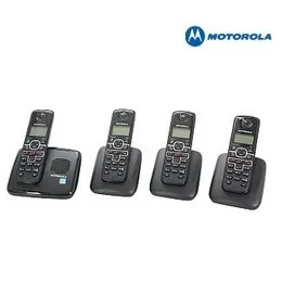 MOTOROLA Handsets Cordless Phones Integrated Answering Machine