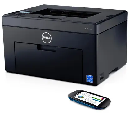 Dell C1760nw Color Wireless Laser Printer