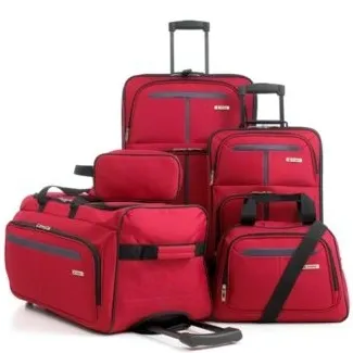 Tag Fairfield II 5 Piece Luggage Set, Three Colors
