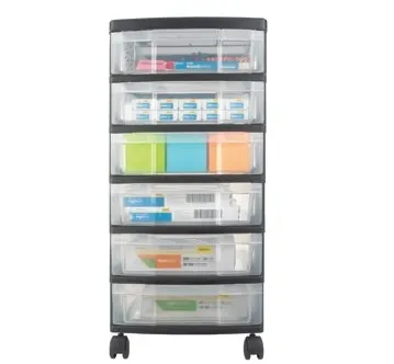 OfficeMax: Iris 6-Drawer Mobile Chest