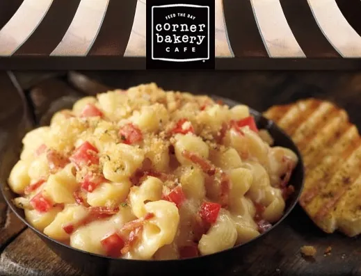 Corner Bakery Cafe: Free Bacon Tomato Mac & Three Cheese