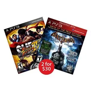 Walmart: 2 Video Game Bundle 