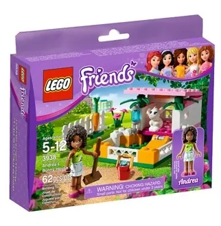 LEGO Friends Andrea's Bunny House Play Set