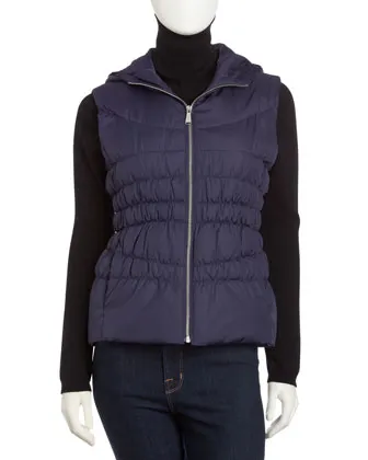 Lastcall by Neiman Marcus: MICHAEL Michael Kors Hooded Puffer Vest