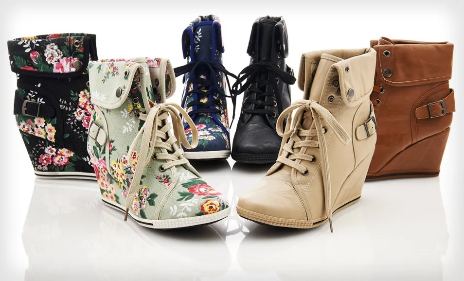 Groupon: Bucco Wedge Sneakers