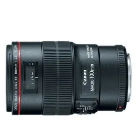 Canon EF 100mm f/2.8L Macro IS USM Lens (Refurbished)