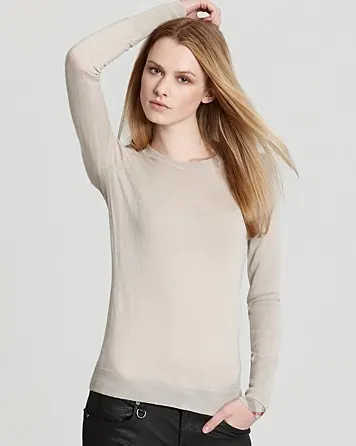 Burberry Brit Merino Scoop Neck Sweater
