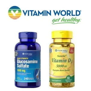 Vitamin World: Buy 1 Get 1 50% OFF Select VW & PE Brand Items 