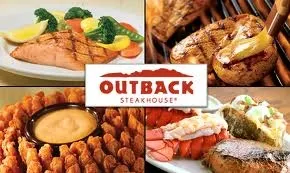 Outback Steakhouse: $8 OFF 2 Entrees, or $4 OFF 1 Entree