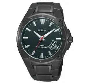 MChrono Deal of the Day: Pulsar PXH827 Sport Mens Watch Black Dial Black Case by Seiko