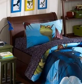Designer Living Deal of the Day: How To Train Your Dragon 95GSM Micro Fiber Sheet Set 