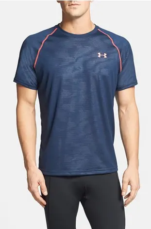 Under Armour UA Tech Embossed 男式短袖T恤