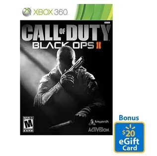 Walmart: Order Call of Duty: Black Ops 2 + Bonus $20 eGift Card
