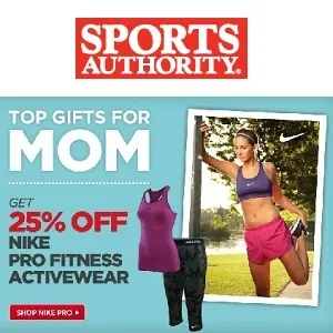 Sports Authority: Up To 30% OFF Gifts to MOM Sale