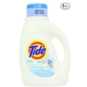 2 Tide High Efficiency Unscented Detergent