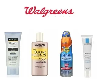 Walgreens: Sun Care As Low As $3.14