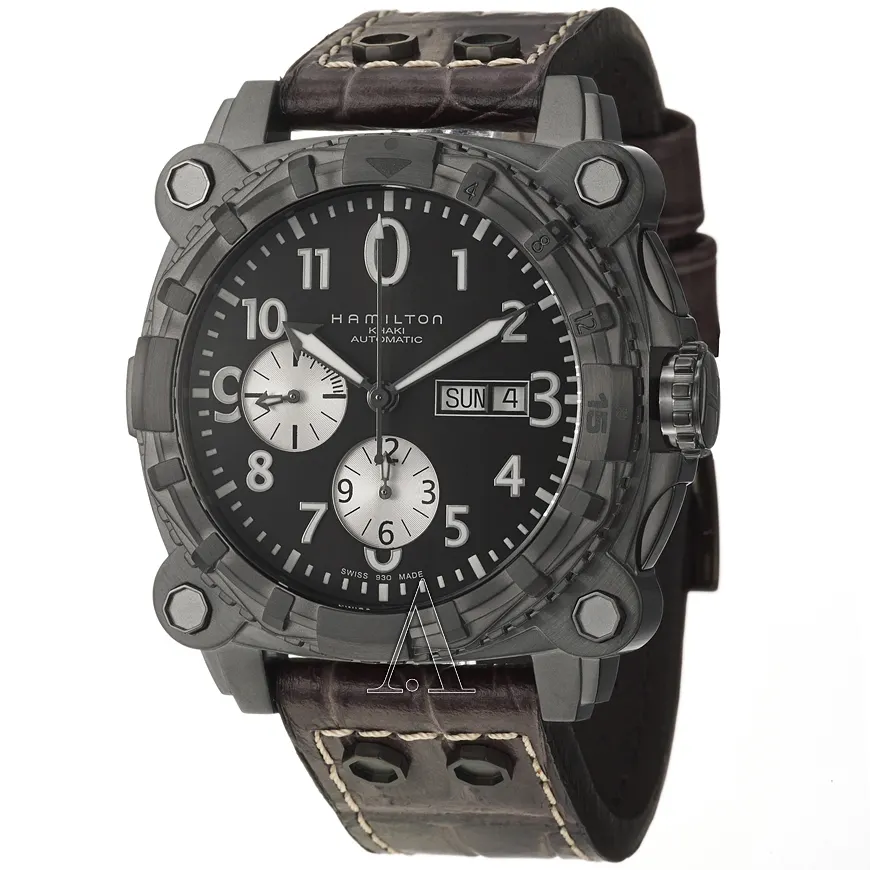 Hamilton Men's Khaki Navy BeLOWZERO Auto Chrono Watch H78696393 