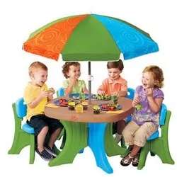 Step2 Deluxe Play & Shade Kids Patio Set