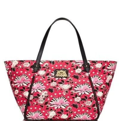 Juicy Couture Printed Canvas Tote