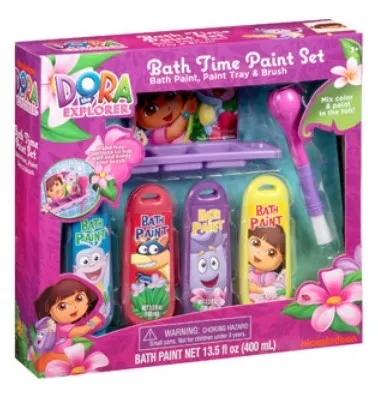 Nickelodeon Dora the Explorer Bath Time Paint Set