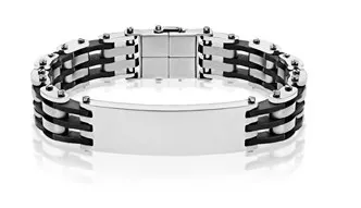 Jewelry.com: 90% OFF Stainless Steel Men's Bracelets