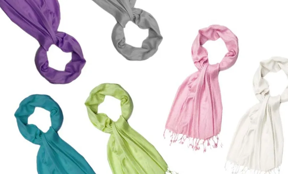 Groupon: Set of Two Women's Viscose Scarves